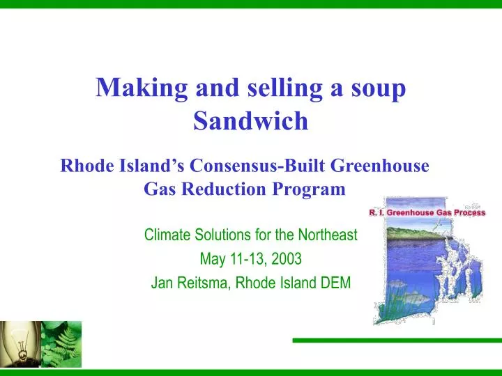 rhode island s consensus built greenhouse gas reduction program