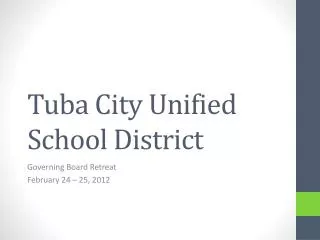 Tuba City Unified School District