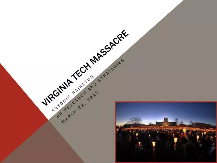 virginia tech massacre