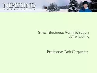 Small Business Administration ADMN3306
