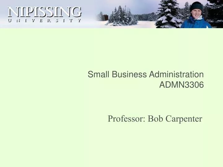 small business administration admn3306