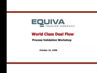 World Class Deal Flow