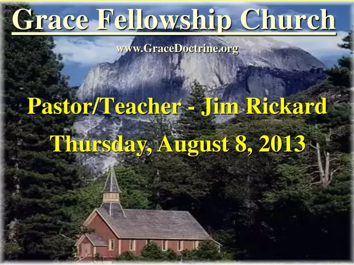 grace fellowship church