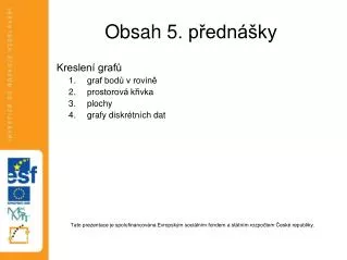 obsah 5 p edn ky