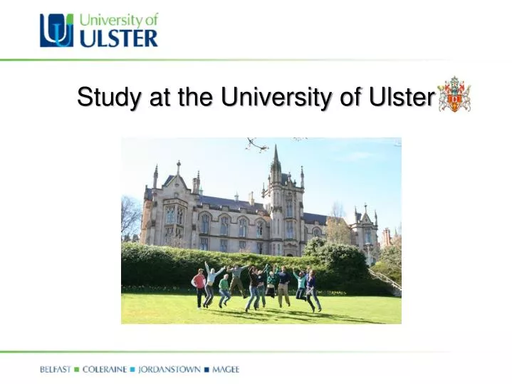 study at the university of ulster