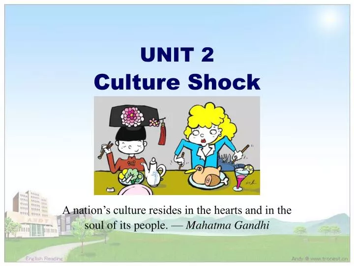 unit 2 culture shock