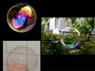 What soap bubbles and telescopes have in common?