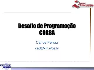 desafio de programa o corba