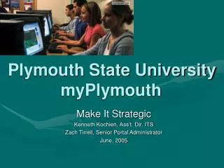 Plymouth State University myPlymouth