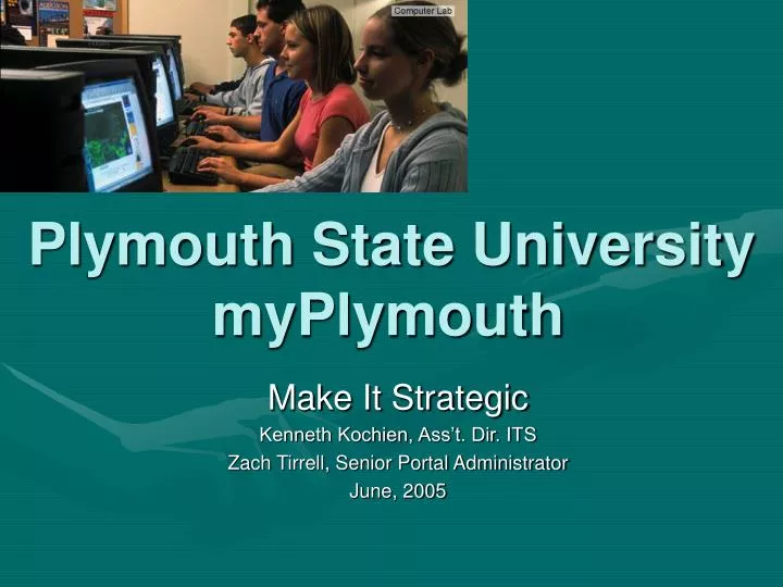 plymouth state university myplymouth