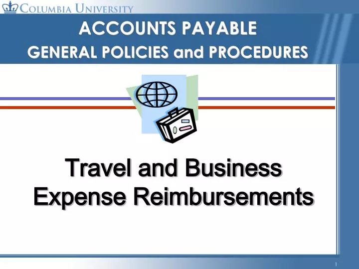 travel and business expense reimbursements