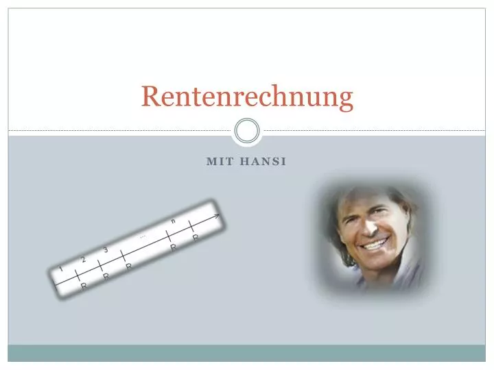 rentenrechnung