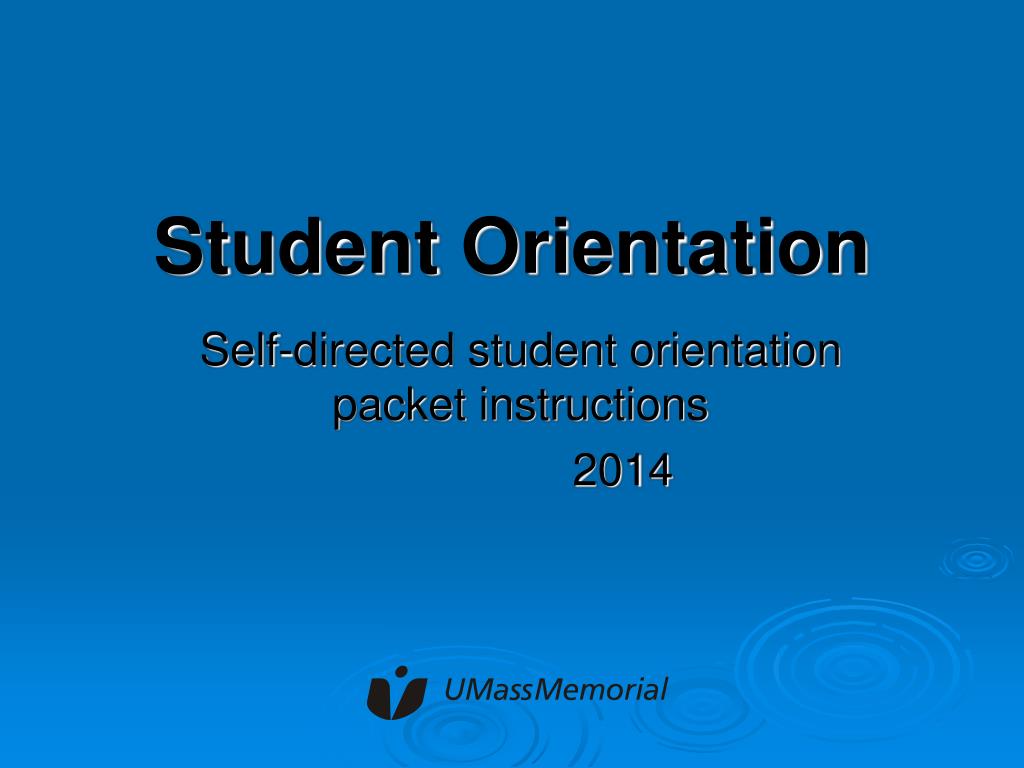PPT - Student Orientation PowerPoint Presentation, free download - ID ...