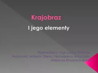krajobraz