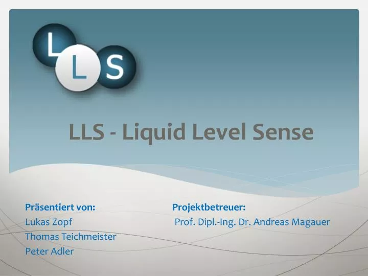 lls liquid level sense