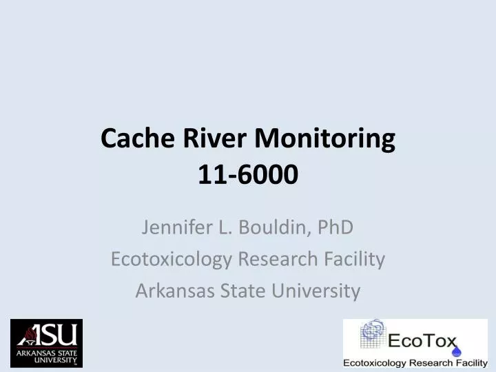 cache river monitoring 11 6000