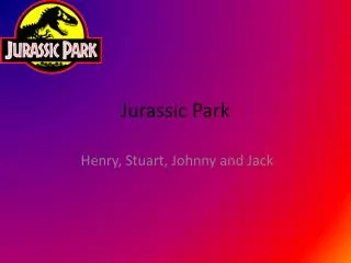 jurassic park