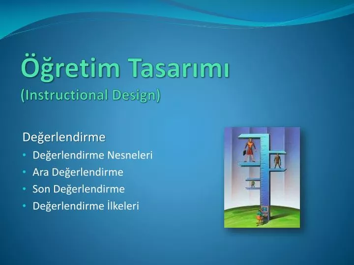 retim tasar m instructional design