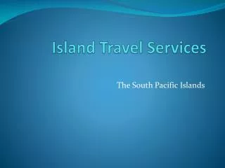 Island Travel Services