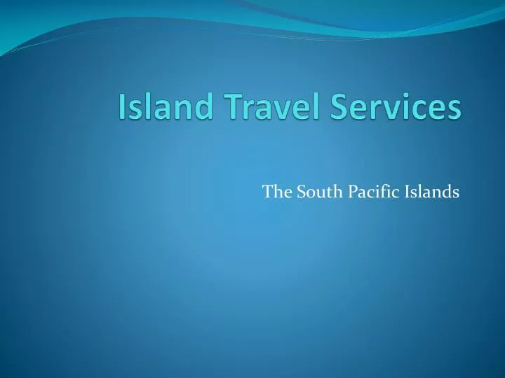 island travel services