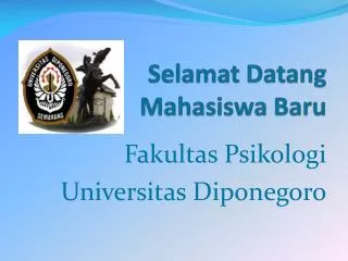 selamat datang mahasiswa baru