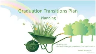 Graduation Transitions Plan