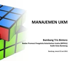 manajemen u km