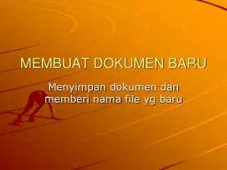 membuat dokumen baru