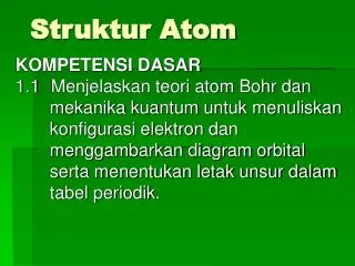 struktur atom
