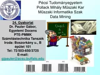 p csi tudom nyegyetem pollack mih ly m szaki kar m szaki informatika szak data mining
