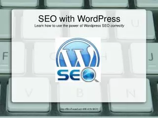 SEO with WordPress Learn how to use the power of Wordpress SEO correctly