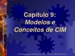 Capítulo 9: Modelos e Conceitos de CIM - slide 1
