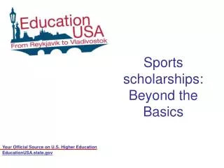 Sports scholarships: Beyond the Basics