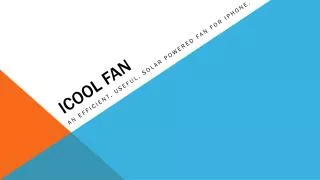 iCool Fan