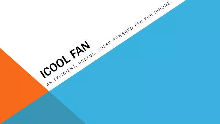 icool fan