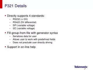 p321 details