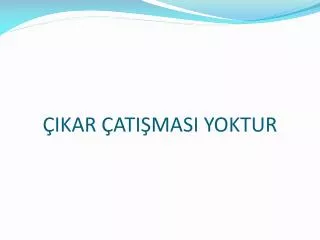 ikar ati masi yoktur