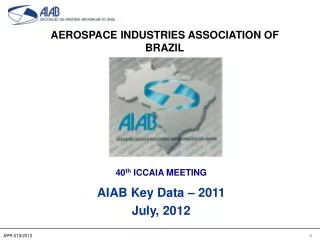 AEROSPACE INDUSTRIES ASSOCIATION OF BRAZIL