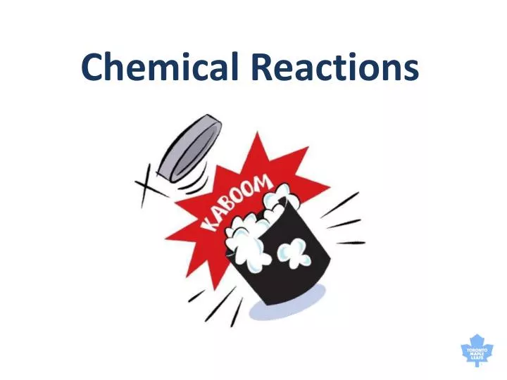 chemical reactions