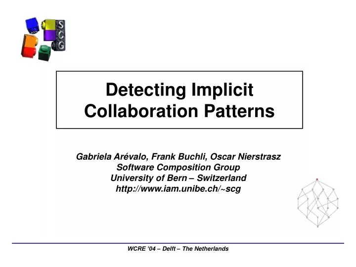 detecting implicit collaboration patterns