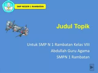 judul topik