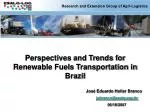 Trends and Perspectives in Renewable Fuels Transportation in Brazil - slide 1