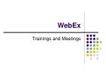 WebEx - slide 1