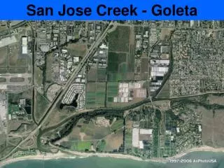 San Jose Creek - Goleta