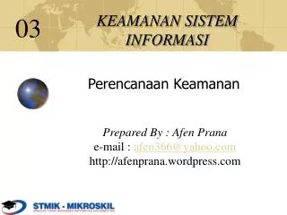 keamanan sistem informasi