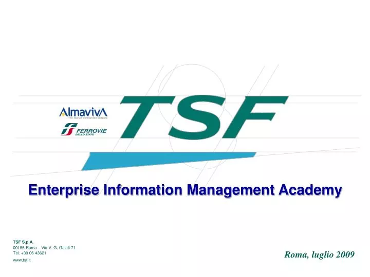 enterprise information management academy