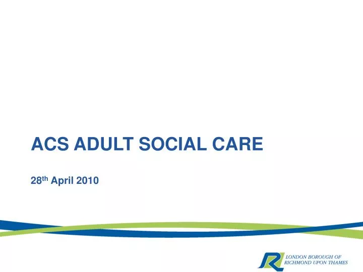 acs adult social care