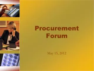 Procurement Forum