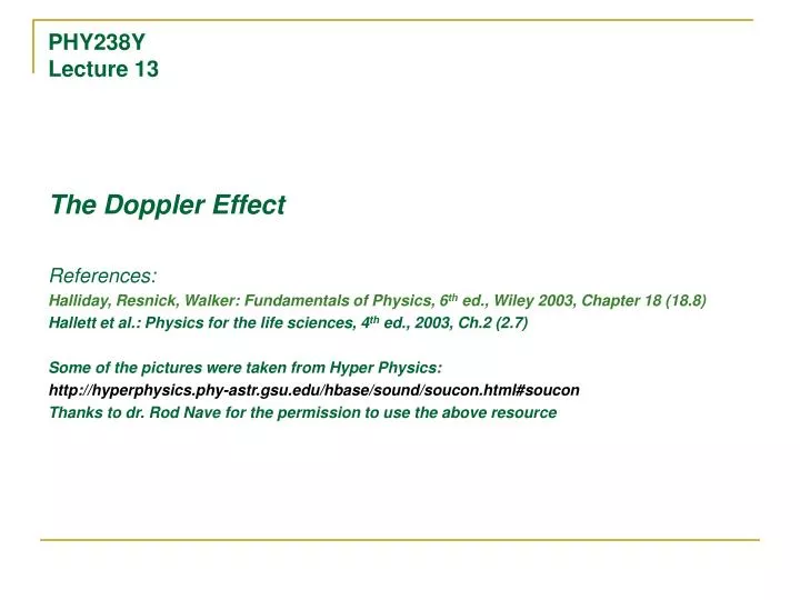 phy238y lecture 13