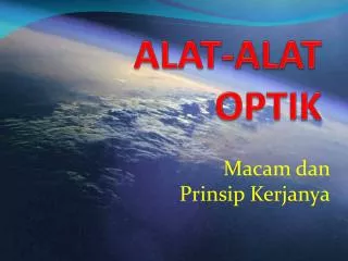 alat alat optik